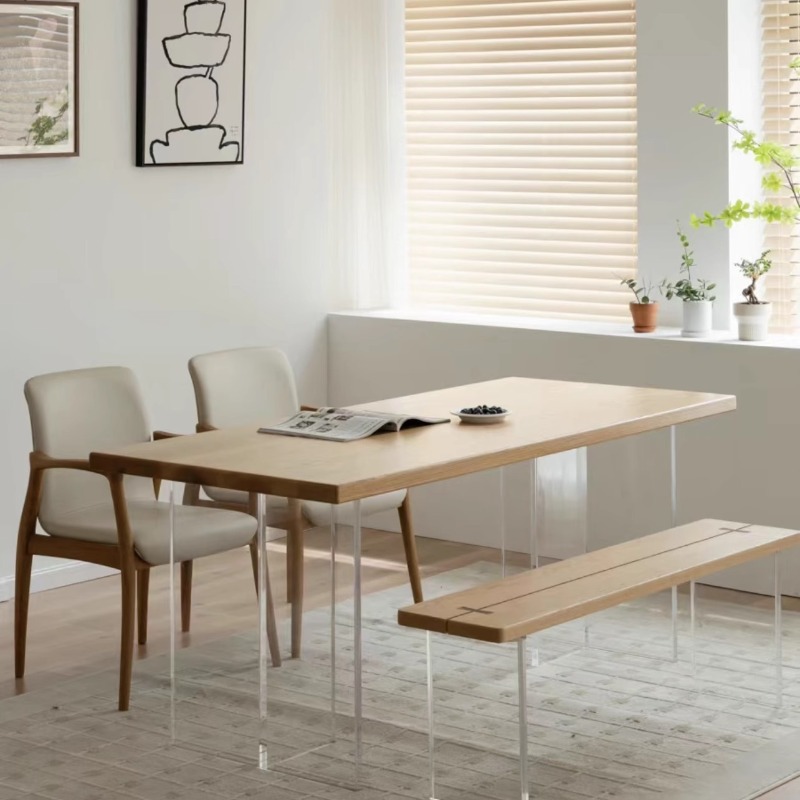 Italian Acrylic Solid Wood Flo - Tables ulasan dan harga