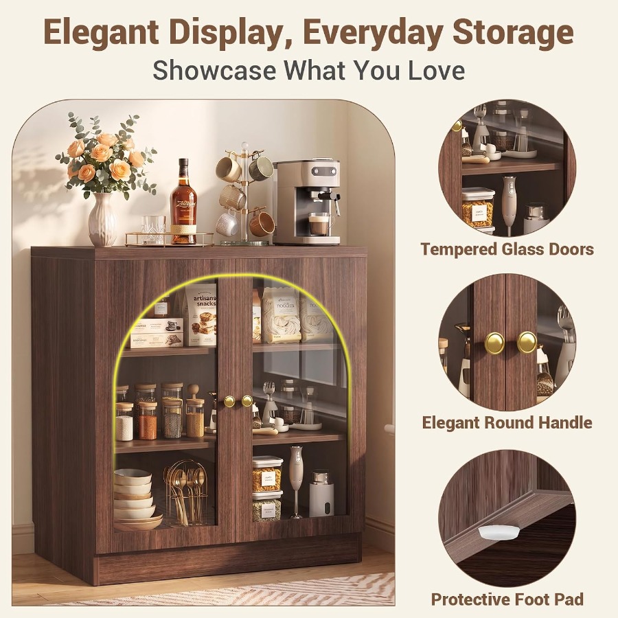 31.5 Sideboard Buffet Cabinet  - Storage ulasan dan harga