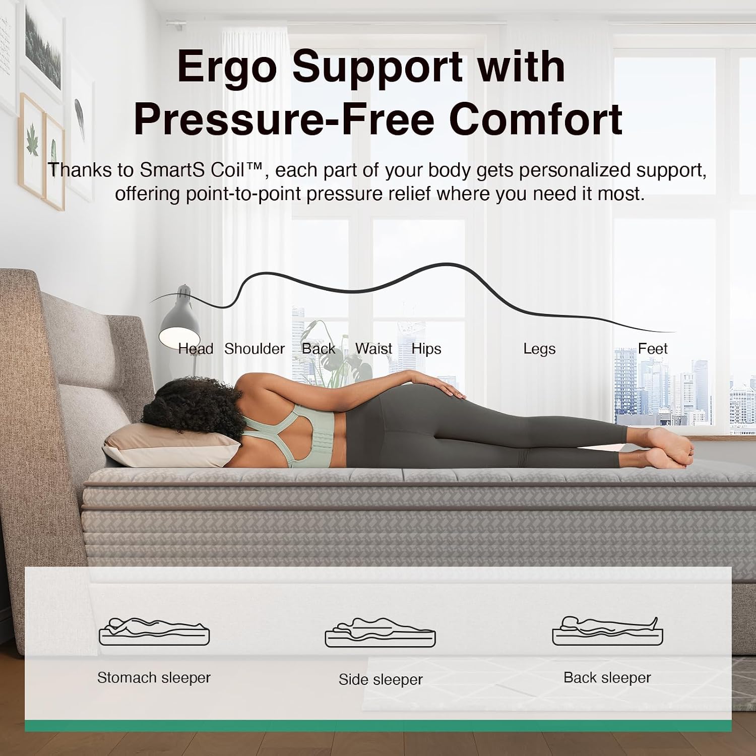 12 Inch Queen Size Mattress, H - Memory Foam Mattress In A Box Queen ulasan dan harga