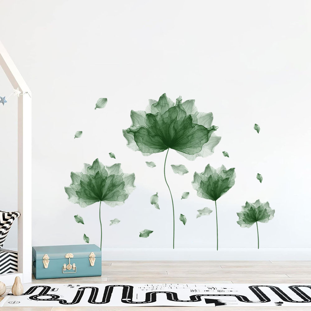 Watercolor Lotus Flower Petal  - Bedroom Furniture ulasan dan harga