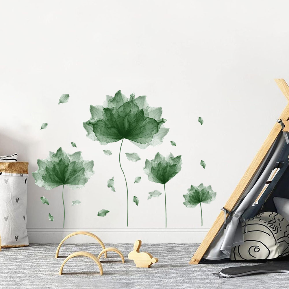 Watercolor Lotus Flower Petal  - Bedroom Furniture ulasan dan harga