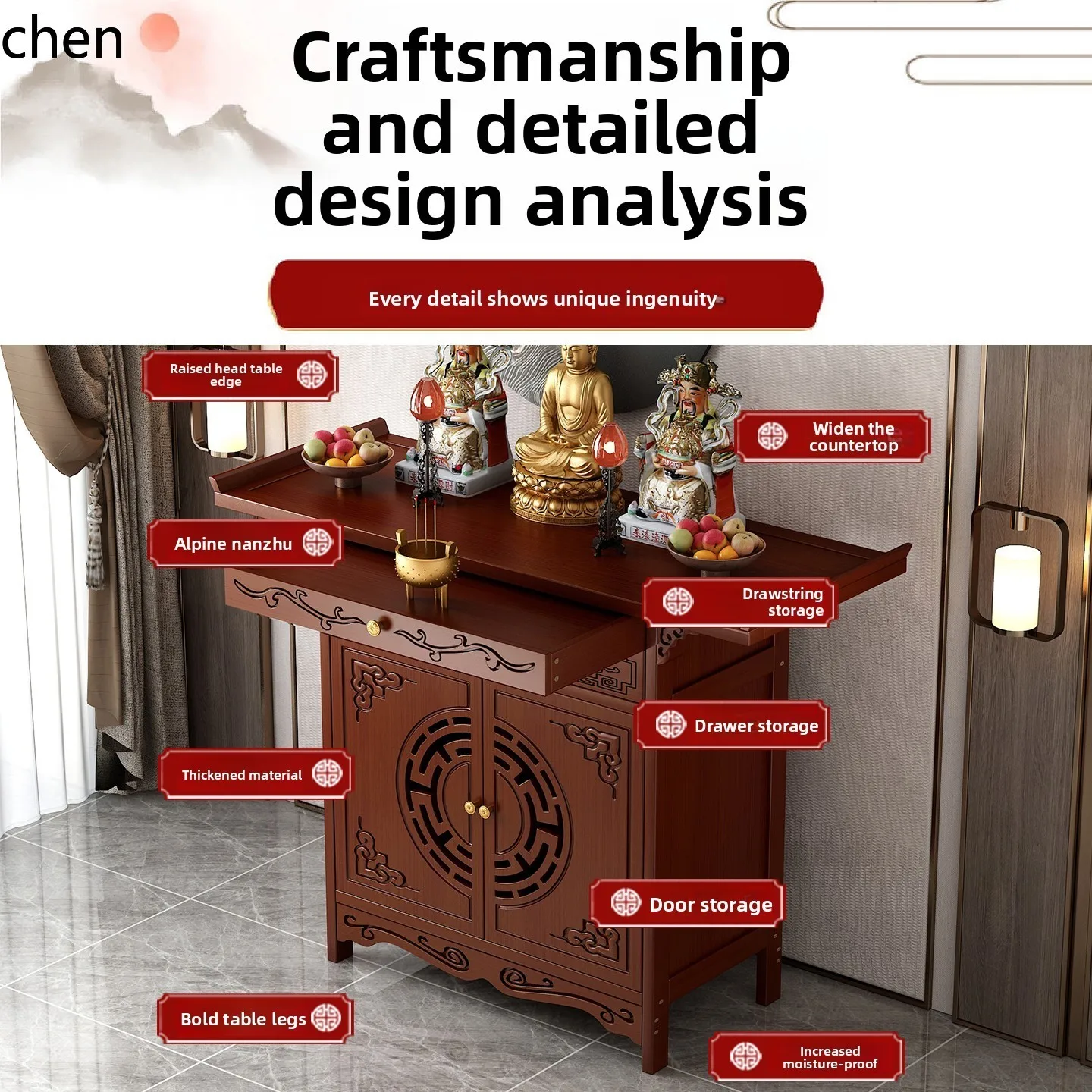 r5.20 Standing Cabinet Altar B - Tables ulasan dan harga