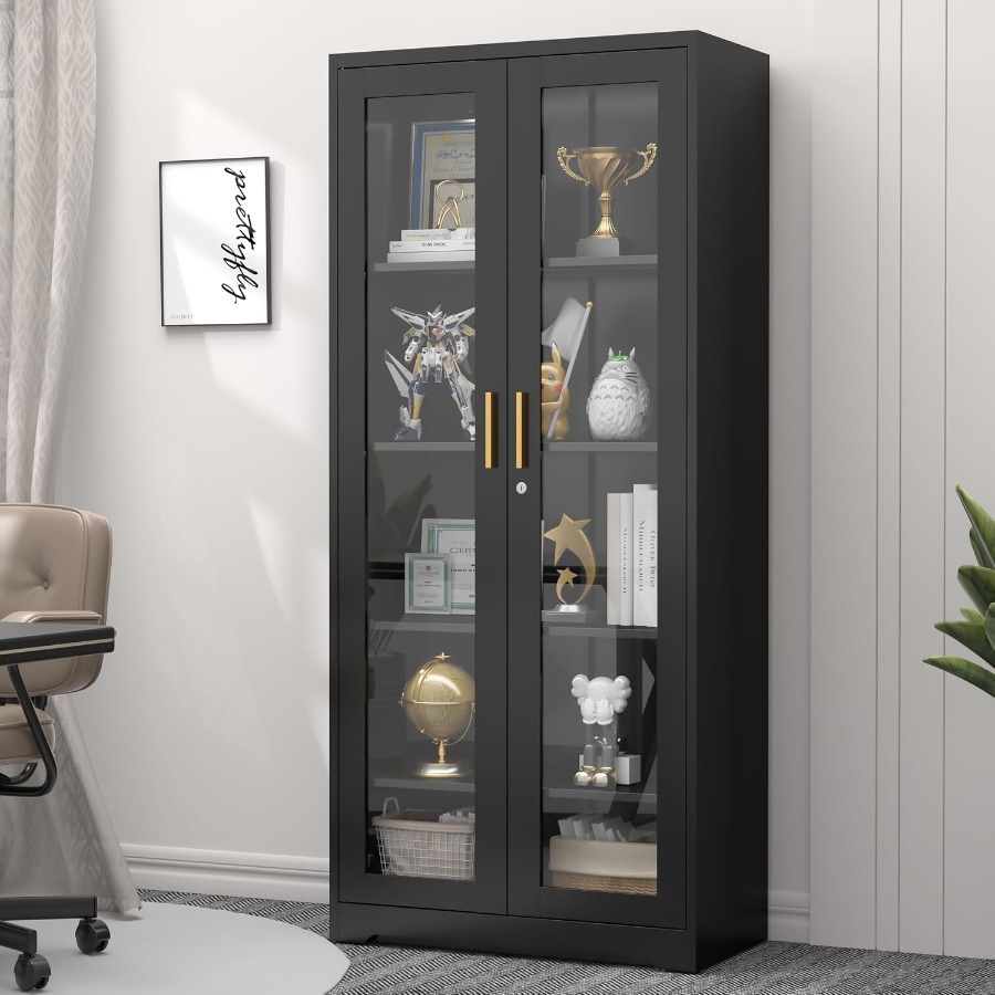 71 Glass Display Cabinet with  - Storage ulasan dan harga
