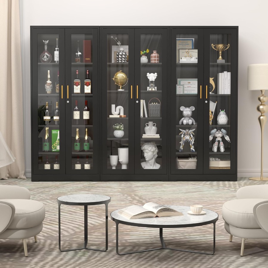 71 Glass Display Cabinet with  - Storage ulasan dan harga
