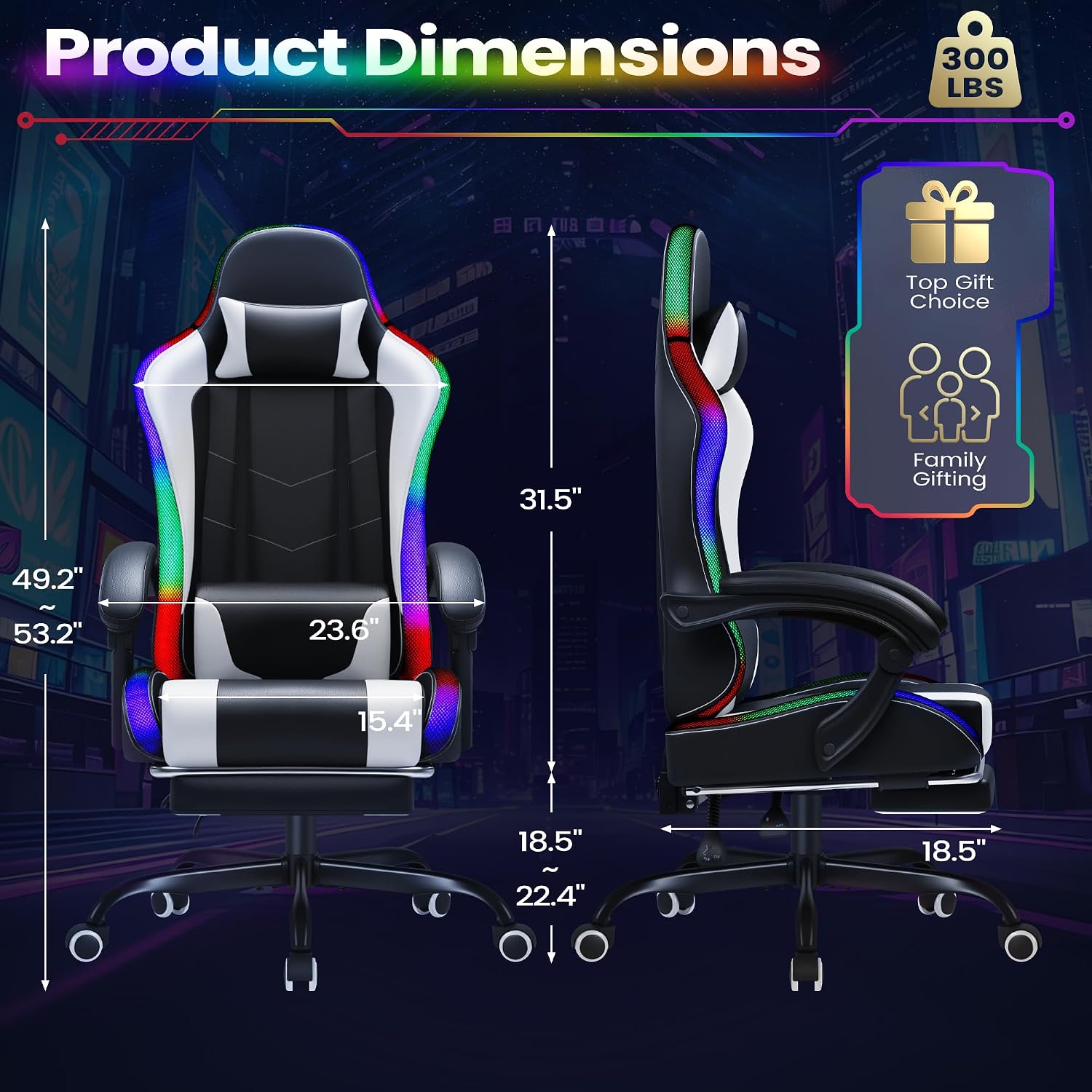 Homall Gaming Chair, Ergonomic - Sofas ulasan dan harga