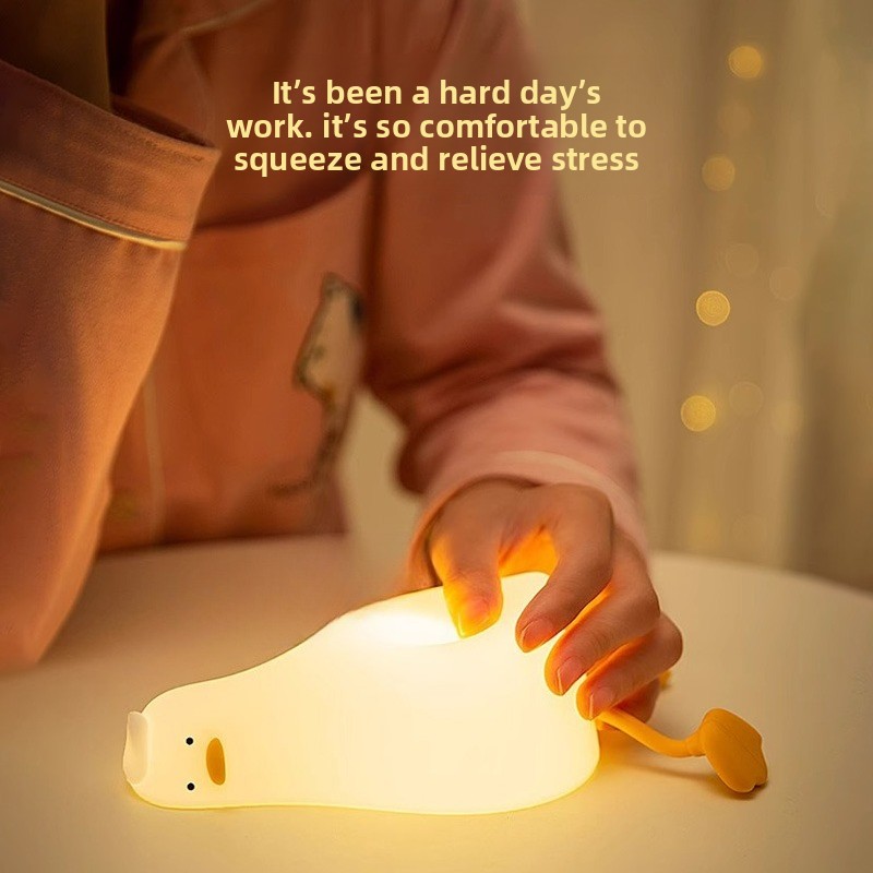 Duck Rechargeable LED Night Li - Floating Nightstand With Led Light ulasan dan harga